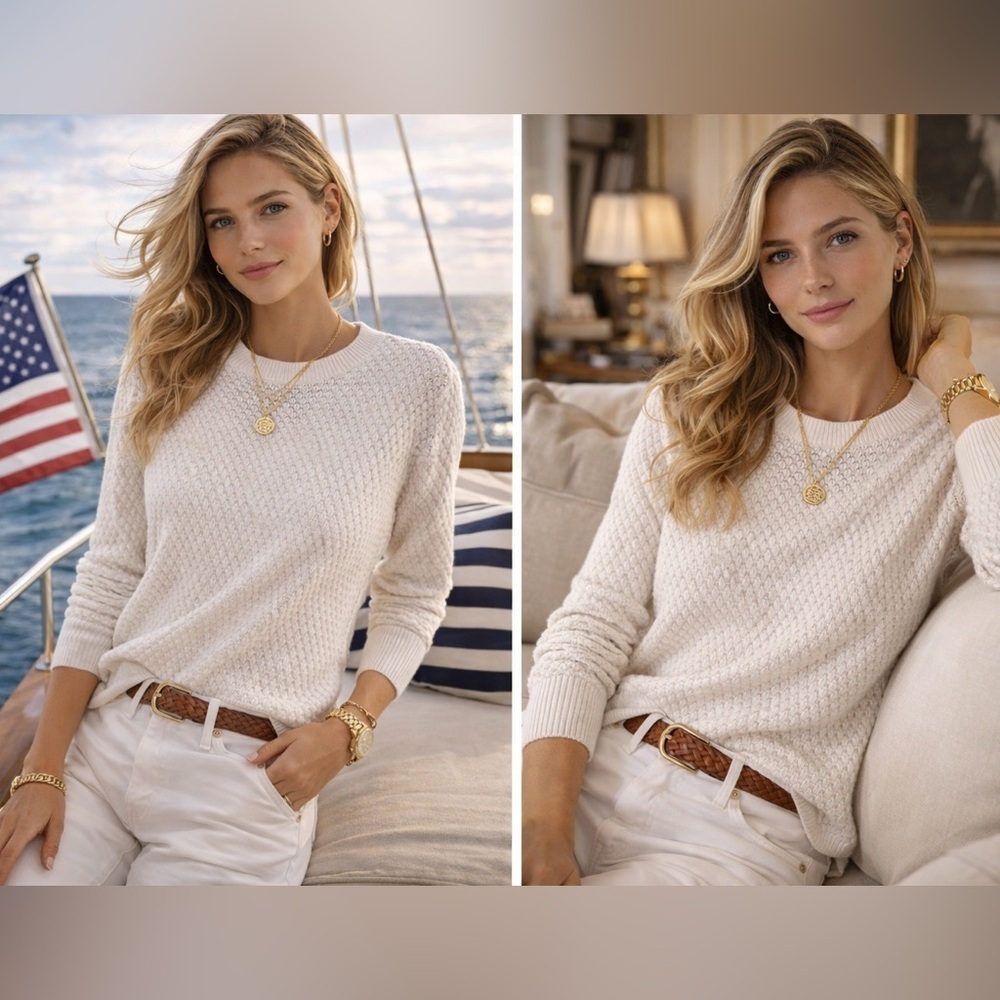 Michael Kors Lightweight Crewneck Sweater XS - Picture 2 of 7